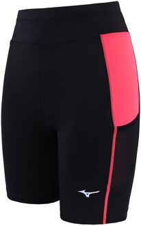 Mizuno Mid Heren Zwart/Rood Maillot