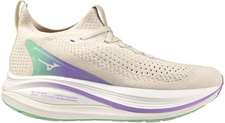 Mizuno Neo Vista 2              Neutrale schoen Dames-wit, turkoois - 42.5