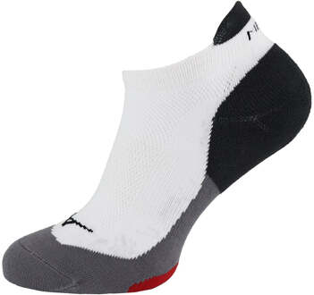 Mizuno Race Laag Heren Wit/Grijs Hardloopsokken - 5-6.5 (UK Shoe)