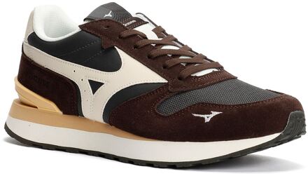 Mizuno RB87 Suede Bruine Sneakers - maat EU 39/ UK 6