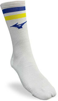 Mizuno Running Sokken wit/blauw/geel - 38-40