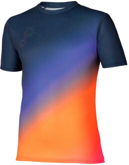 Mizuno Summer Pack QD Hardloopshirt Heren-Oranje - XXL