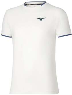 Mizuno T-shirt Heren-wit - S