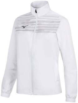Mizuno Team Chiba Micro Trainingsjack Dames-wit - XS,S,M,L,XL