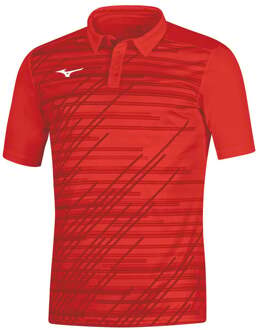Mizuno Team Chiba Polo Heren-rood - L