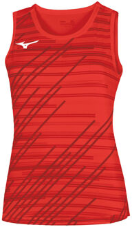Mizuno Team Chiba Tanktop Dames-rood - M