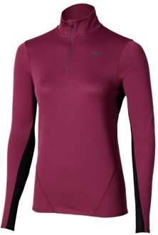 Mizuno Tech Thermal Charge Half Zip Hardloopshirt Dames-Paars - S,M,L