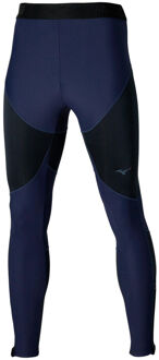 Mizuno Tech Thermal Charge Hardlooplegging Heren-Blauw - S,M
