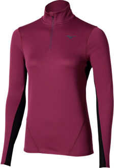Mizuno Thermal Charge 1/2-Zip Longsleeve Dames paars - XL