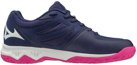 Mizuno Thunder Blade 2 Sportschoenen - Maat 42 - Vrouwen - donkerblauw/wit/roze