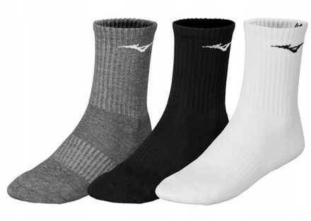 Mizuno Trainingssokken voor volwassenen (pak van 3) Grijs - 38-39