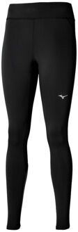 Mizuno Warmalite Hardlooplegging Dames-Zwart - L