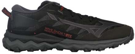 Mizuno Wave Daichi 7 GTX Trailschoen Dames-Zwart,Donkergrijs - 42.5
