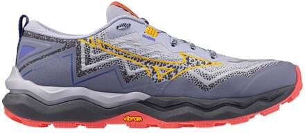 Mizuno Wave Daichi 9                   Trailschoen Dames-mauve, grijs - 39