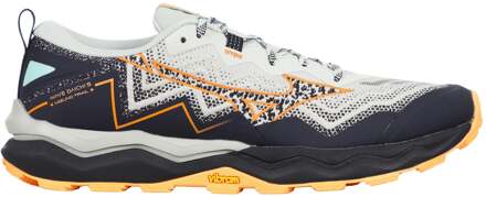 Mizuno Wave Daichi 9                       Trailschoen Heren-crème, antraciet - 39,40,40.5,41,42,42.5,43,44,44.5,45,46,46.5,47,48.5