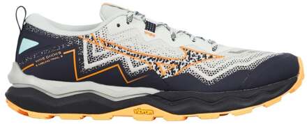 Mizuno Wave Daichi 9                       Trailschoen Heren-crème, antraciet - 45