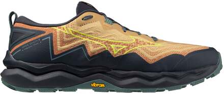 Mizuno Wave Daichi 9                       Trailschoen Heren-rood, geel - 42