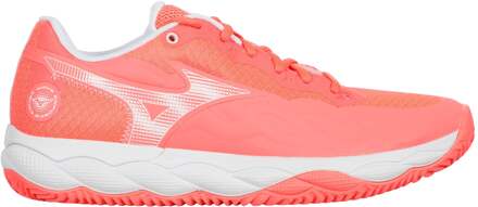 Mizuno Wave Enforce Court Tennisschoenen Dames koraal - 36.5,37,38,38.5,39,40,40.5,41,42,42.5,43