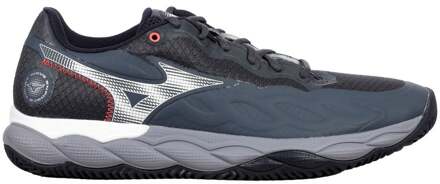 Mizuno Wave Enforce Court Tennisschoenen Heren-Grijs,Wit - 40