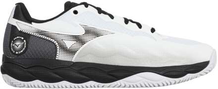 Mizuno Wave Enforce Court Tennisschoenen Heren-Wit,Zwart - 40.5,41,42,42.5,43,44,44.5,45,46,47,48.5