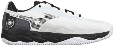 Mizuno Wave Enforce Court Tennisschoenen Heren-Wit,Zwart - 44,44.5,45,46