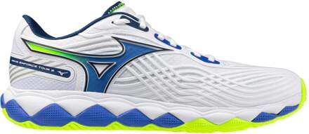 Mizuno Wave Enforce Tour 2 Allcourt schoen Heren wit - 40.5