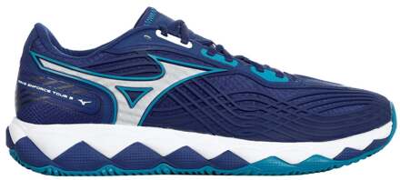 Mizuno Wave Enforce Tour 2 Tennisschoenen Heren-Blauw,Wit - 43