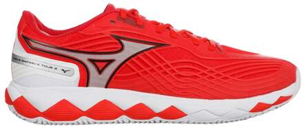 Mizuno Wave Enforce Tour 2 Tennisschoenen Heren rood - 45
