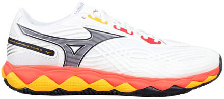 Mizuno Wave Enforce Tour 2 Tennisschoenen Heren-Wit,Blauw - 40.5