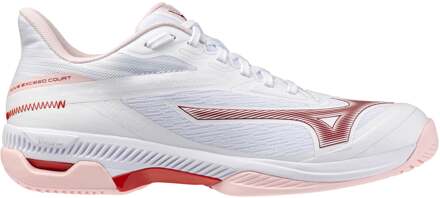Mizuno Wave Exceed Court Allcourt schoen Dames wit - 36.5,37,38,38.5,39,40,40.5,41,42,42.5,43
