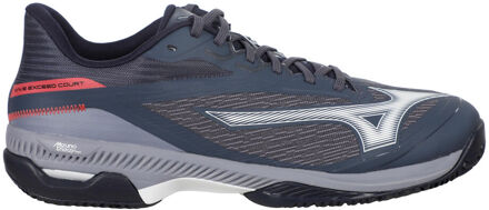 Mizuno Wave Exceed Court Tennisschoenen Heren-Grijs,Wit - 40,40.5,42,44,44.5,45,47