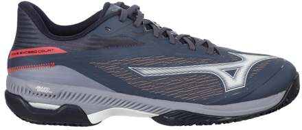 Mizuno Wave Exceed Court Tennisschoenen Heren-Grijs,Wit - 45