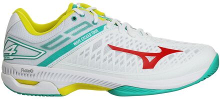 Mizuno Wave Exceed Tour 4 AC Heren Wit Tennisschoenen - EU 44 / UK 9.5