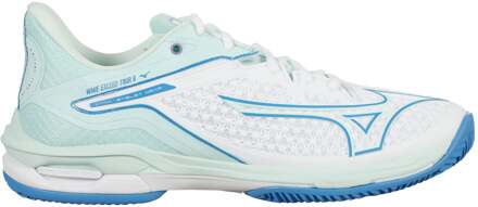 Mizuno Wave Exceed Tour 6 Tennisschoenen Dames-Wit,Blauw - 38
