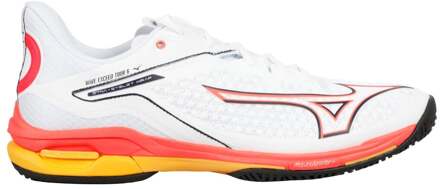 Mizuno Wave Exceed Tour 6 Tennisschoenen Heren-Wit,Koraal - 40