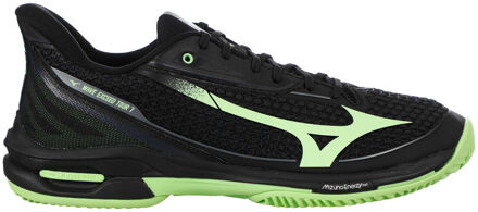 Mizuno WAVE EXCEED TOUR 7 PADEL Padel schoen Heren-zwart, neongroen - 40.5,41,42,42.5,43,44,44.5,45,46,47