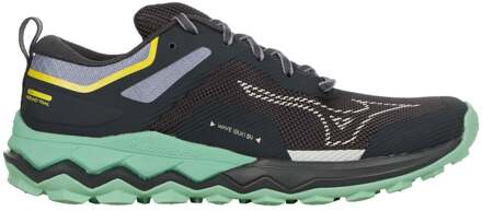 Mizuno Wave Ibuki 4 Trailschoen Dames-Donkerblauw,Mint - 37