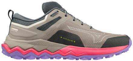 Mizuno Wave Ibuki 4 Trailschoen Dames-Zwart,Grijs - 38.5,40.5