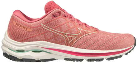 Mizuno Wave Inspire 18 Stabiliteitsschoen Dames-Roze - 42