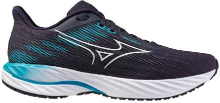 Mizuno Wave Inspire 21 Stabiliteitsschoen Heren-Donkergrijs,Turkoois - 46
