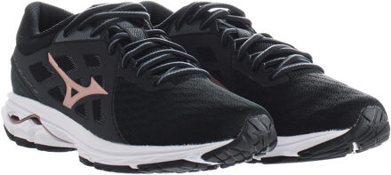 Mizuno Wave Kizuna 2 Dames Zwart Hardlooptrainers - maat