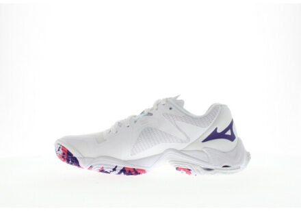 Mizuno wave lightning z8 indoor schoen dames - maat 40,5 Wit