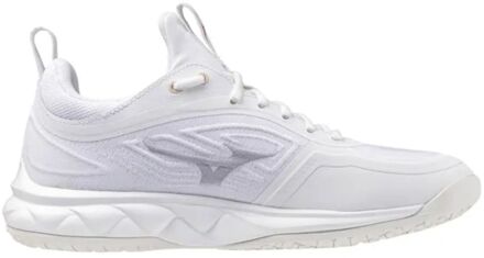 Mizuno Wave Luminous Indoorschoenen Dames 40 Wit