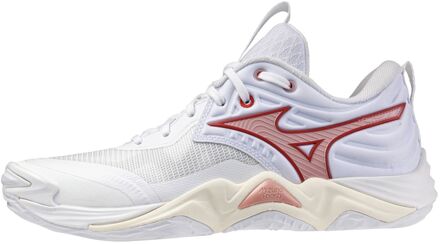 Mizuno Wave Momentum Elite Indoorschoenen Dames 40.5 Wit