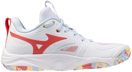 Mizuno Wave Momentum Elite Indoorschoenen Dames 43 Wit
