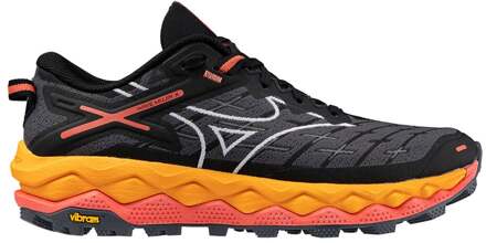 Mizuno Wave Mujin 10 Trailschoen Dames-Zwart,Oranje - 38.5