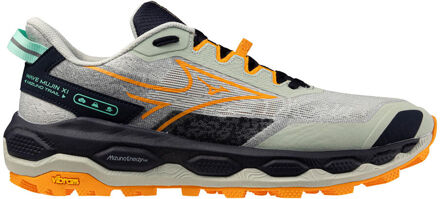 Mizuno Wave Mujin 11                       Trailschoen Heren-beige, zwart - 42.5