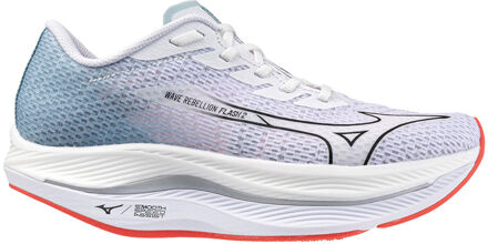 Mizuno Wave Rebellion Flash 2 Wedstrijdschoen Dames wit - 37