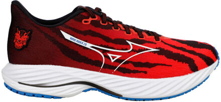 Mizuno Wave Rider 28 Neutrale Schoen Heren-Rood,Wit - 38.5