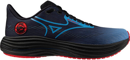 Mizuno Wave Rider 29 Amsterdam zwart/blauw - 40